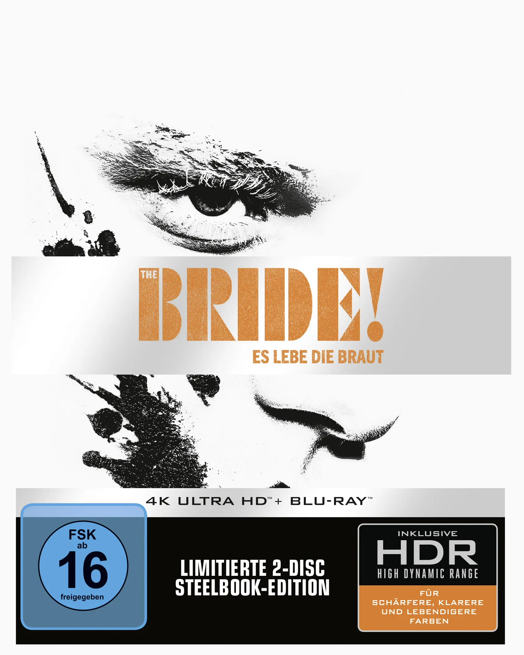The Bride! - Es lebe die Braut (Steelbook, 4K-UHD+Blu-ray)