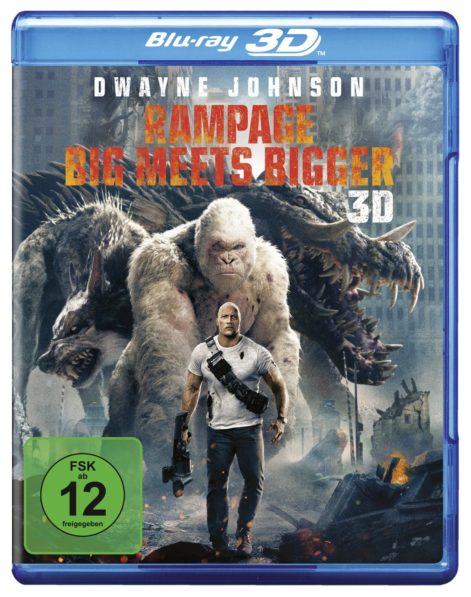 Rampage: Big Meets Bigger (3D Blu-ray)