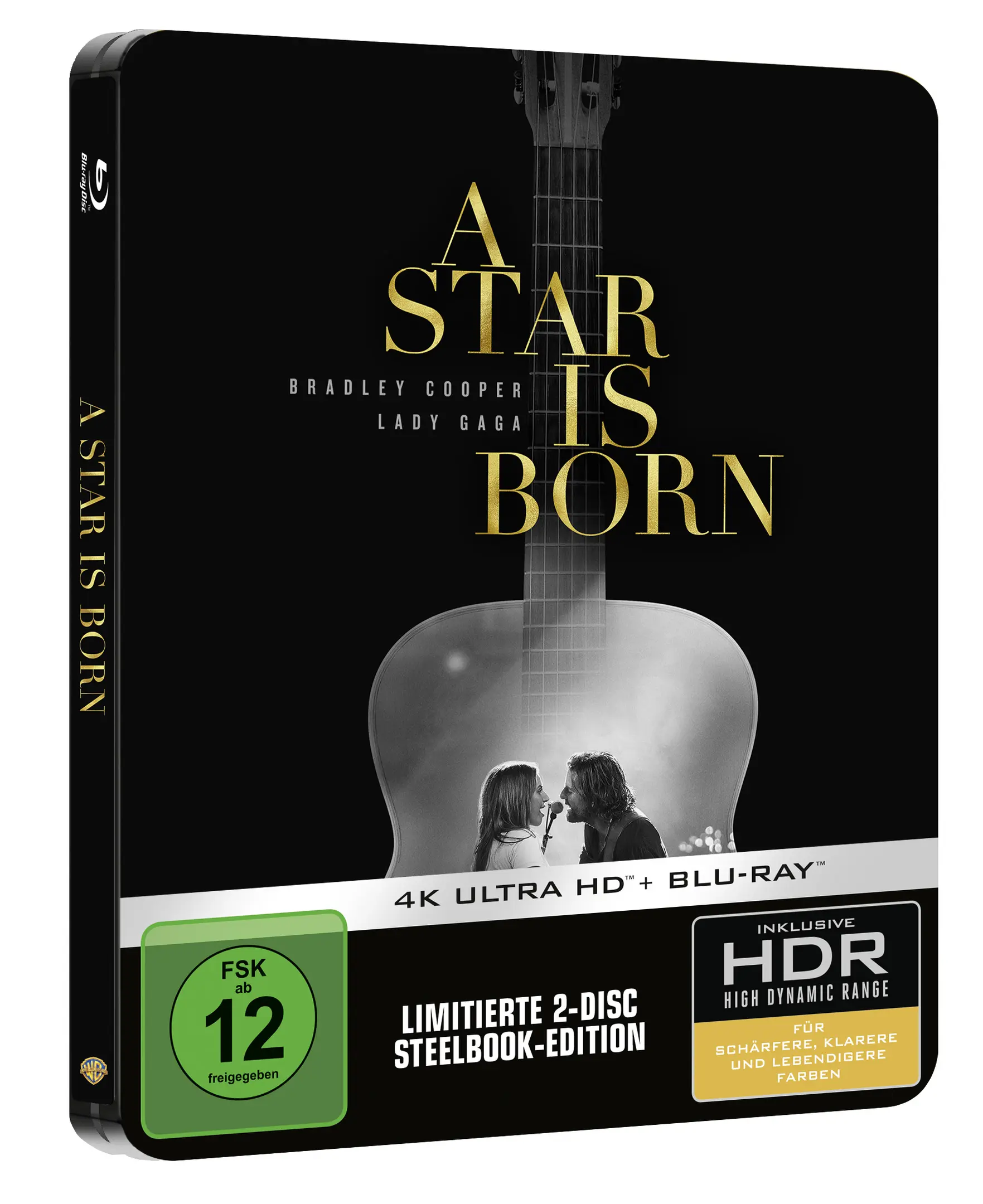 A Star Is Born (Steelbook, 4K-UHD+Blu-ray)