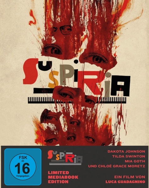 Suspiria (Mediabook A, Blu-ray + DVD) Cover Suspiria (Mediabook A, Blu-ray + DVD) Cover
