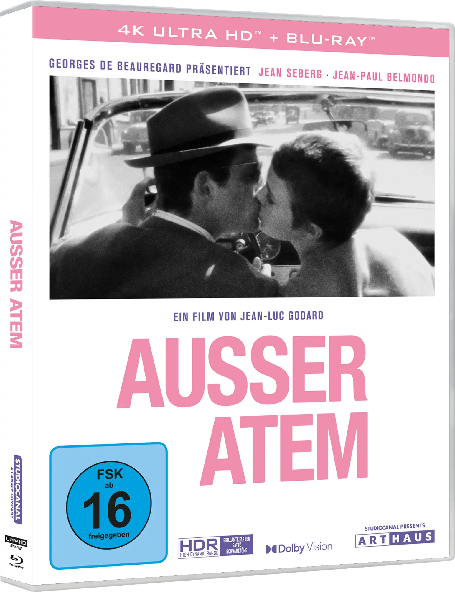 Außer Atem (4K-UHD+Blu-ray)