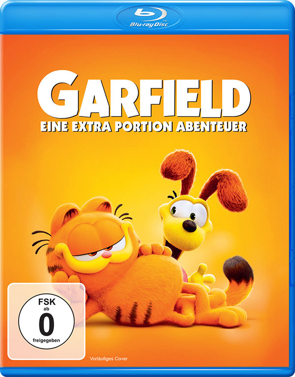 Garfield - Eine extra Portion Abenteuer (Blu-ray) Cover