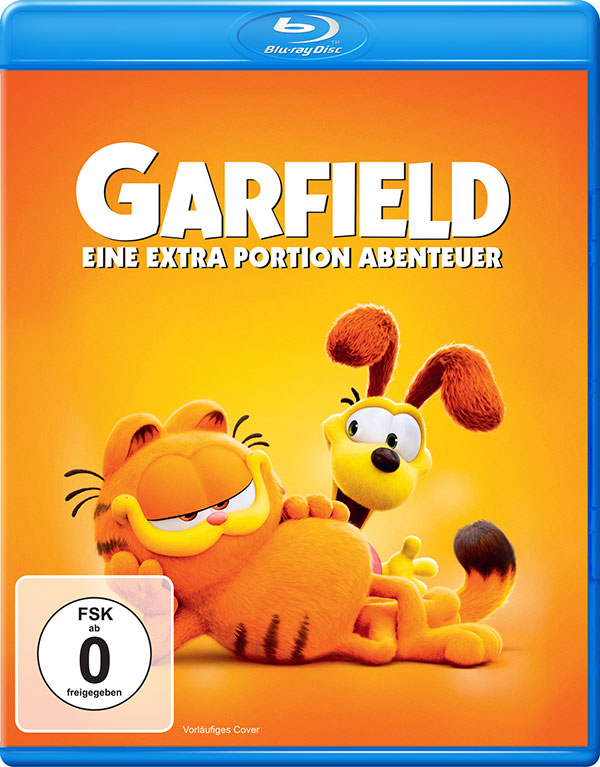 Garfield - Eine extra Portion Abenteuer (Blu-ray) Cover Garfield - Eine extra Portion Abenteuer (Blu-ray) Cover