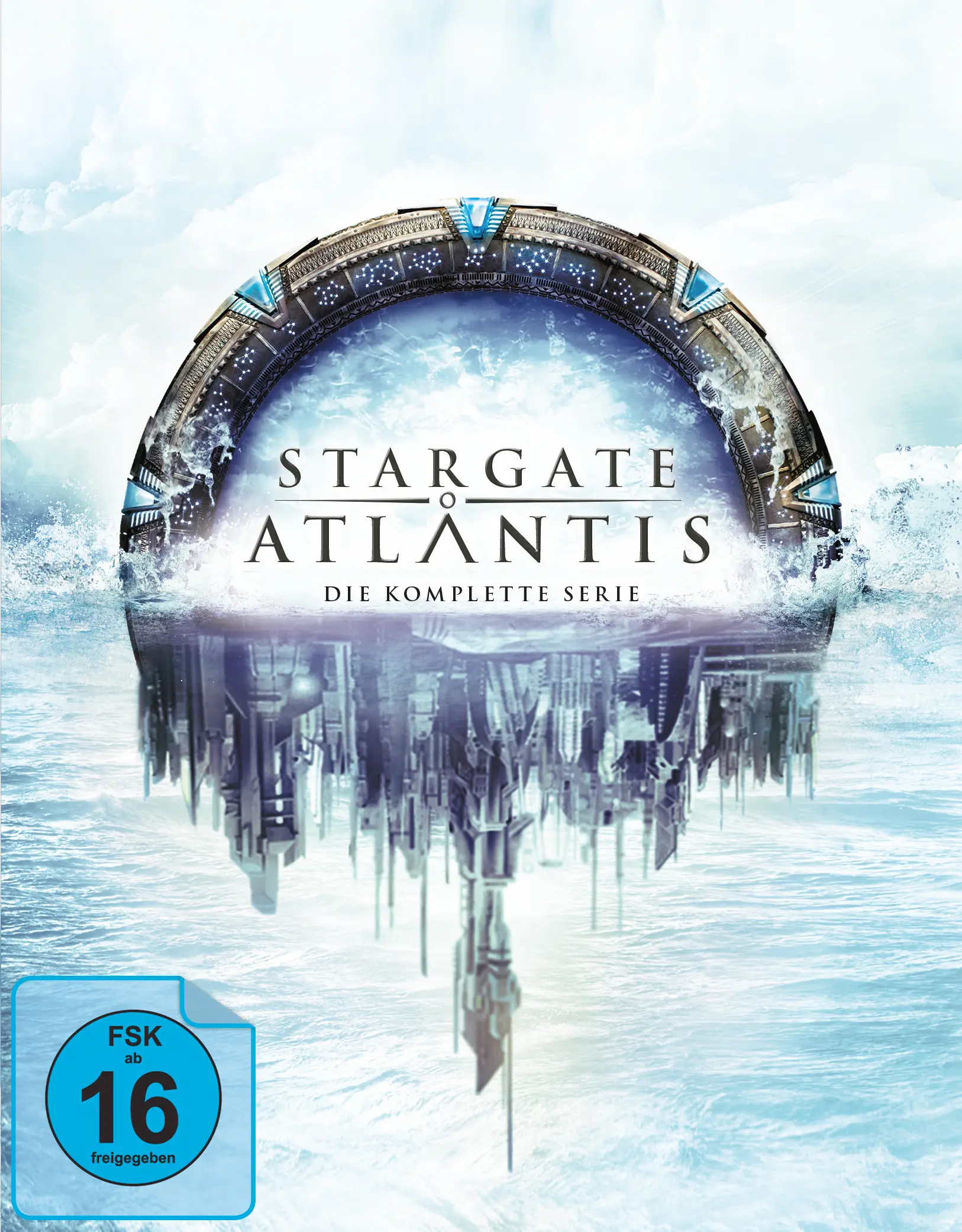 Stargate Atlantis - Die komplette Serie (20 Blu-rays) (Shop) Cover