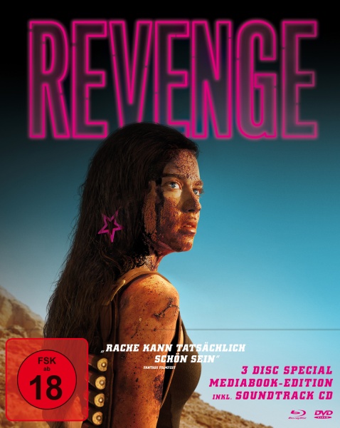 Revenge (Lim.Mediabook, Blu-ray+DVD+CD) Cover Revenge (Lim.Mediabook, Blu-ray+DVD+CD) Cover