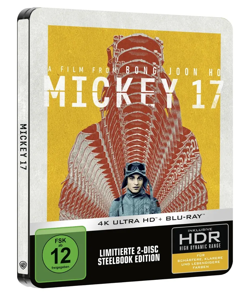 Mickey 17 (2025) (Limitiertes Steelbook C, 4K-UHD + Blu-ray)