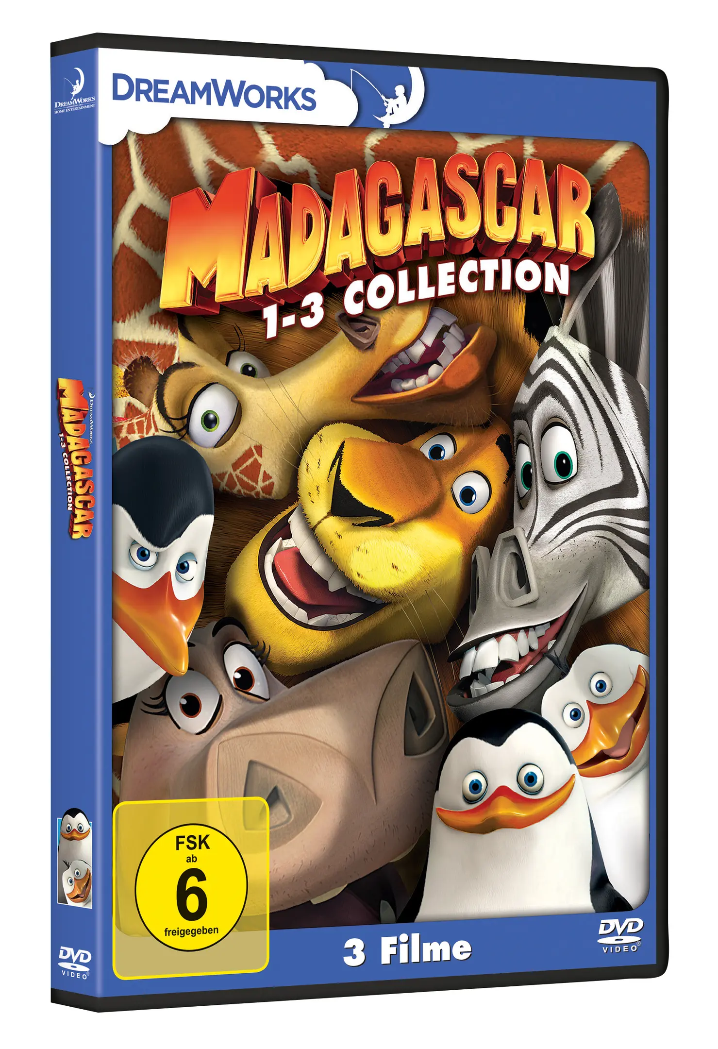 Madagascar 1-3 Collection (DVD)