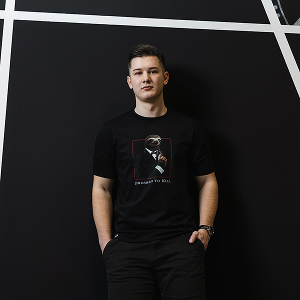 PP Men Tee BC Dressed Black PP Men Tee BC Dressed Black