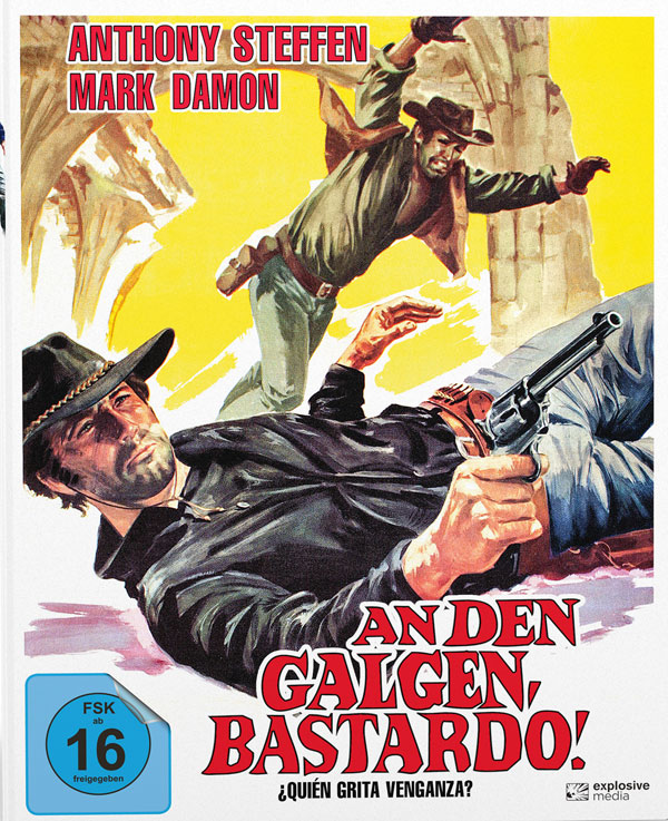 An den Galgen, Bastardo (Mediabook A, Blu-ray + DVD) Cover