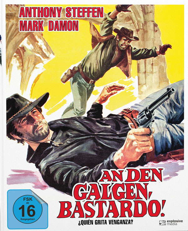 An den Galgen, Bastardo (Mediabook A, Blu-ray + DVD) An den Galgen, Bastardo (Mediabook A, Blu-ray + DVD)