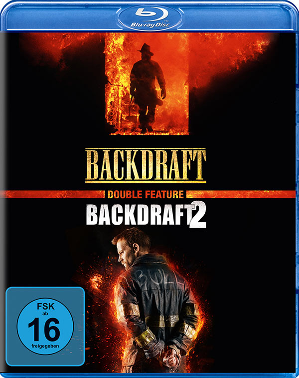 Backdraft Double Feature (2 Blu-rays) Cover Berg, Buch, Veröffentlichung, Mann, Person