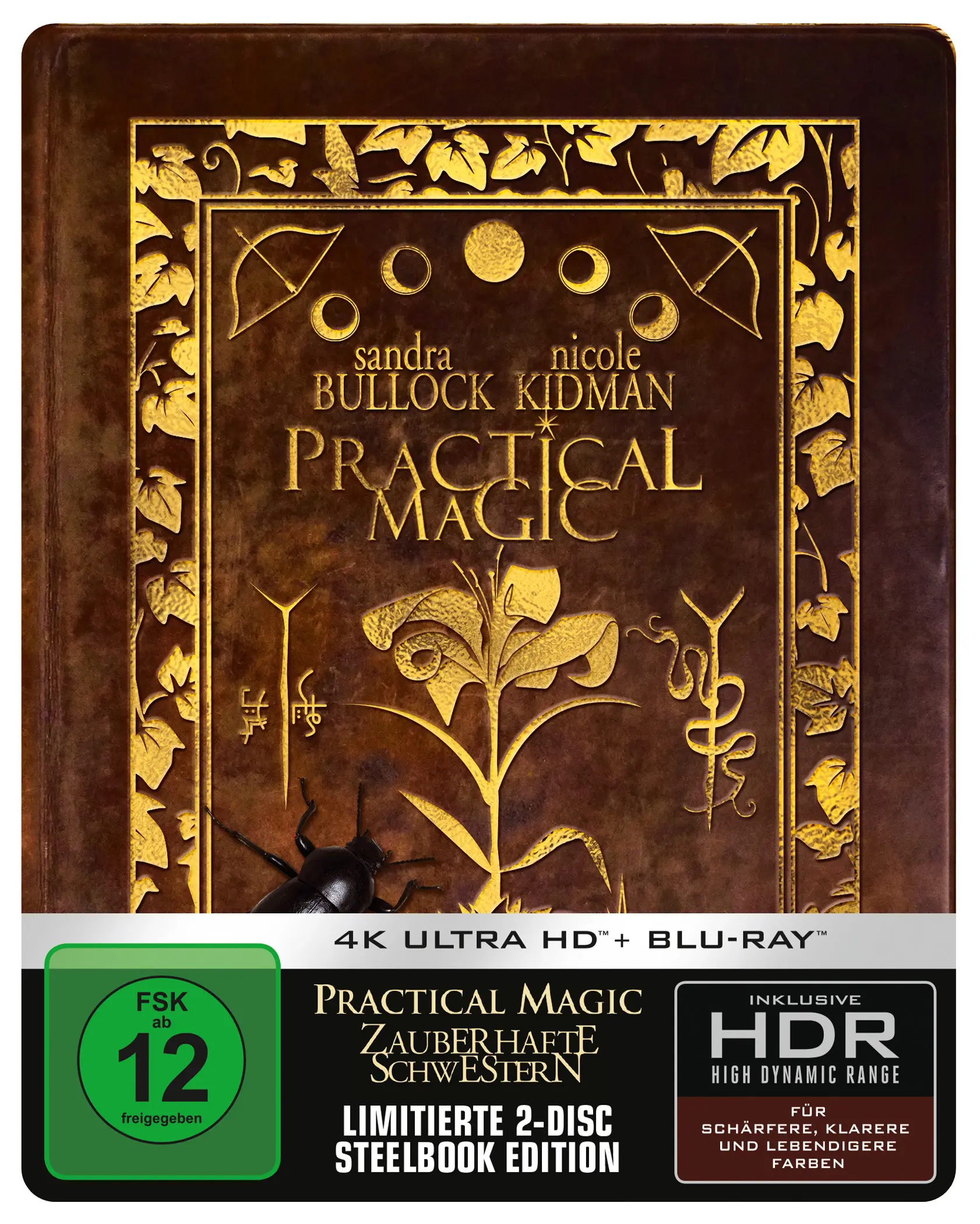 Practical Magic: Zauberhafte Schwestern (Steelbook, 4K-UHD+Blu-ray)
