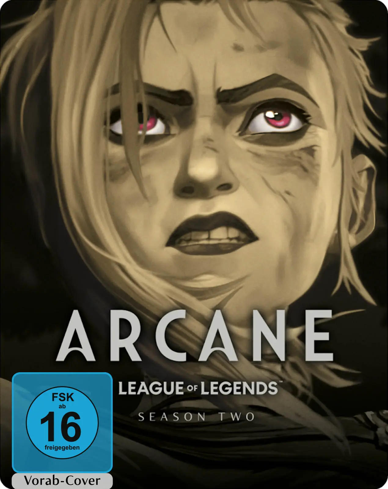 Arcane - League of Legends: Staffel 2 (Limitiertes Steelbook, 3 4K-UHDs+1 Blu-ray) Cover Arcane - League of Legends: Staffel 2 (Limitiertes Steelbook, 3 4K-UHDs+1 Blu-ray) Cover