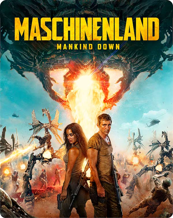 Maschinenland - Mankind Down (Steelbook) (Blu-ray) Cover Maschinenland - Mankind Down (Steelbook) (Blu-ray) Cover