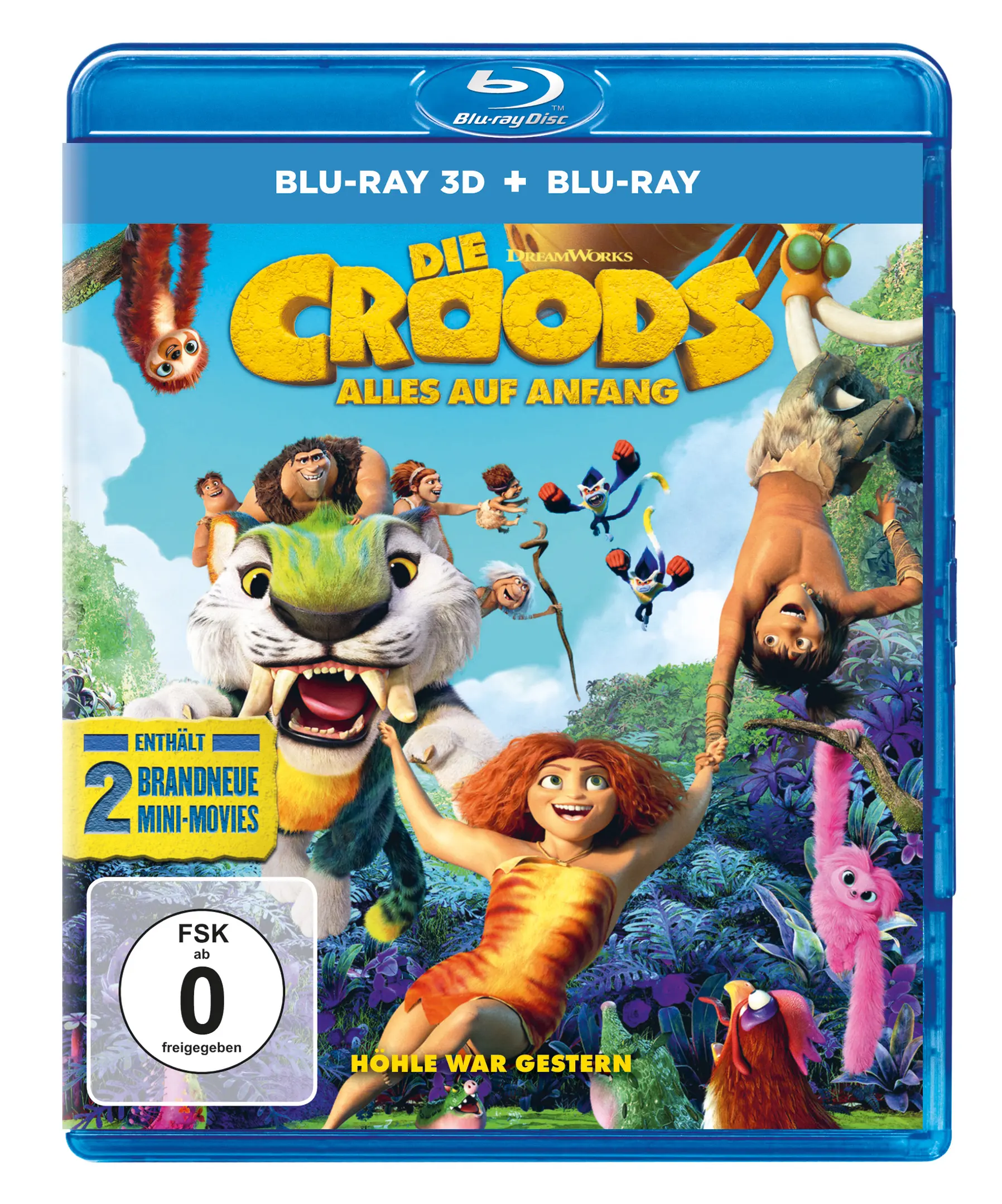 Die Croods - Alles auf Anfang (3D Blu-ray)