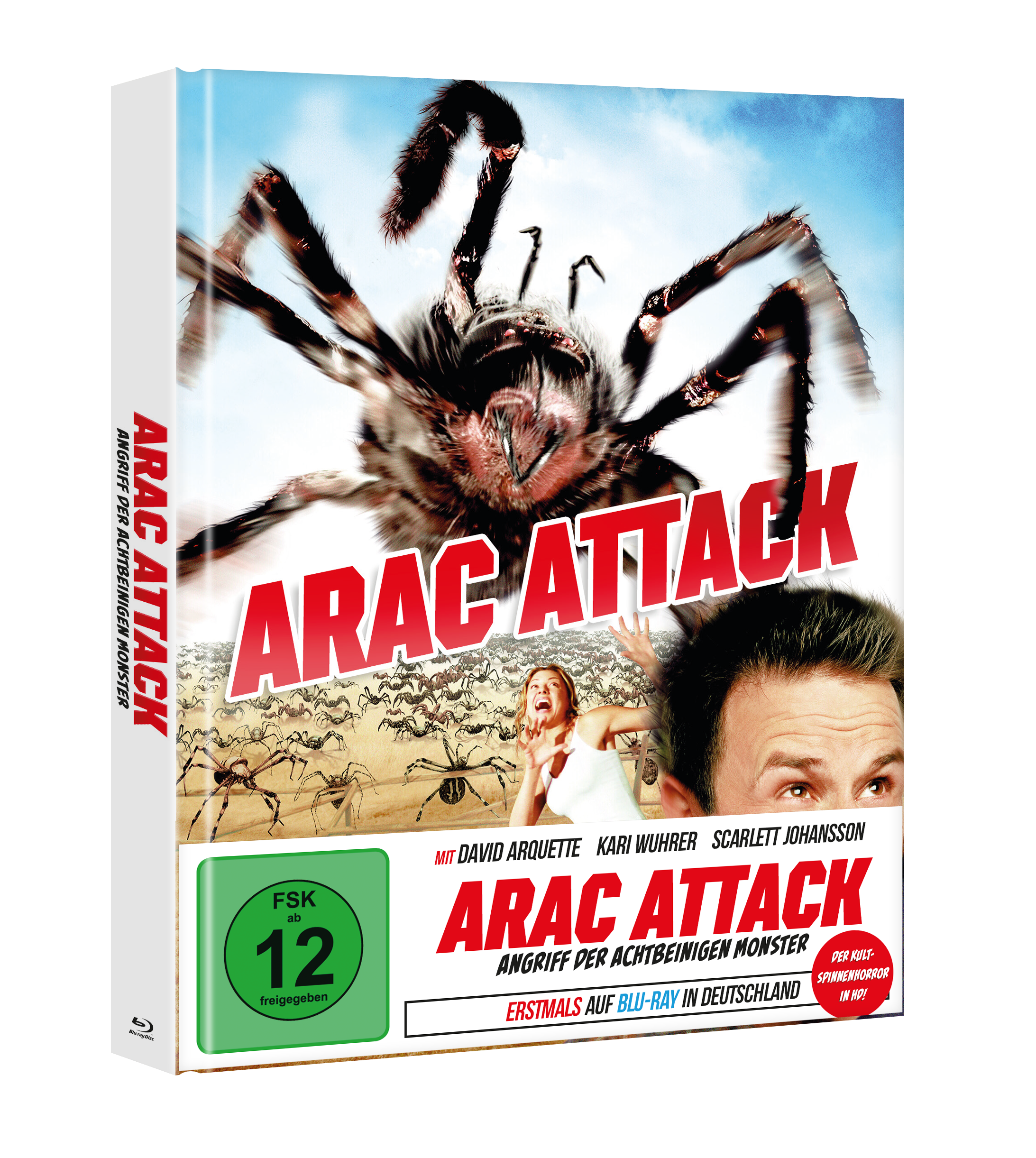 Arac Attack - Angriff der achtbeinigen Monster (Mediabook A, Blu-ray+DVD) Arac Attack - Angriff der achtbeinigen Monster (Mediabook A, Blu-ray+DVD)