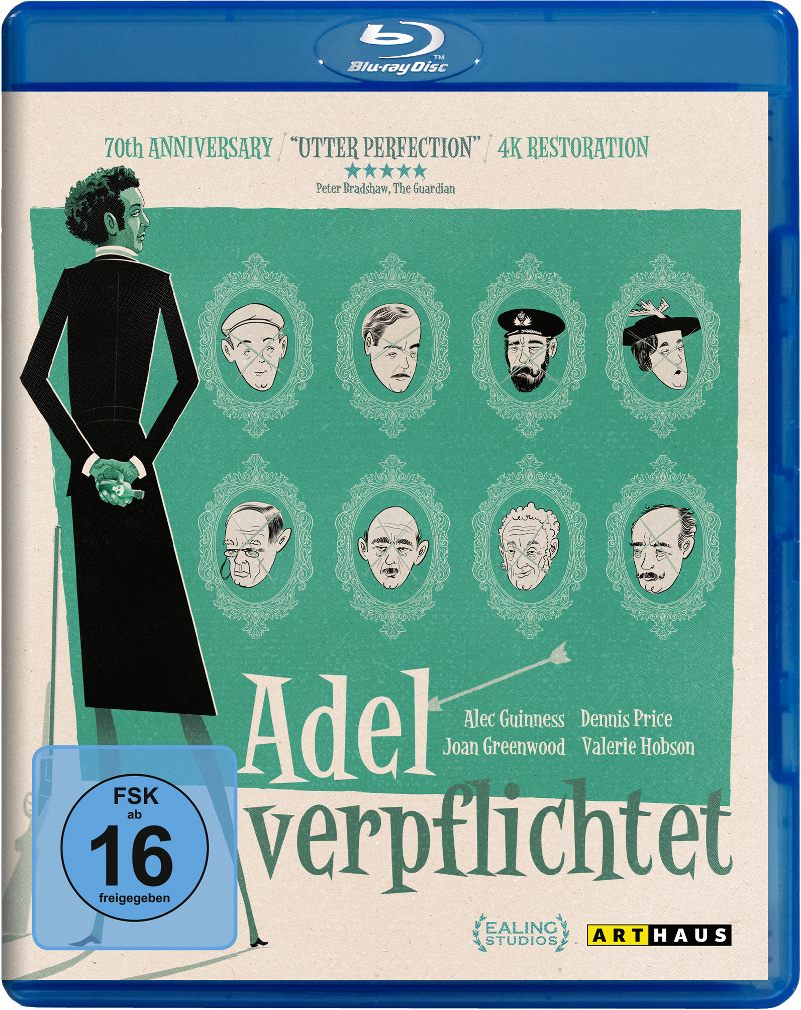 Adel verpflichtet (Blu-ray) Werbung, Plakat, Person, Langarm, Buch