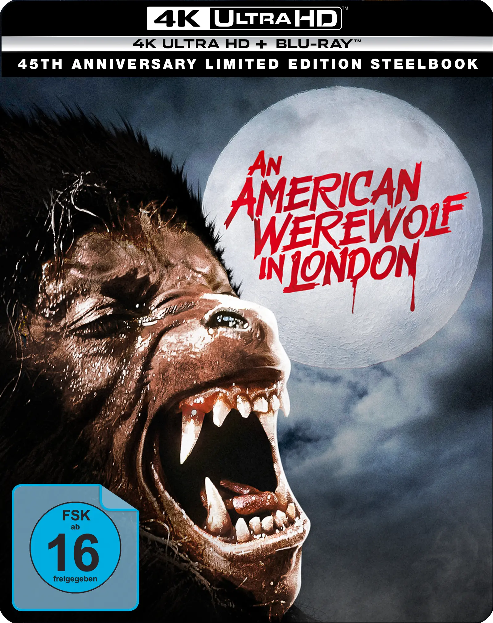 American Werewolf (Steelbook, 4K-UHD+Blu-ray) Cover