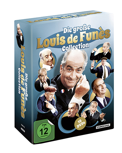 Die große Louis de Funes Collection (16 DVDs) Die große Louis de Funes Collection (16 DVDs)