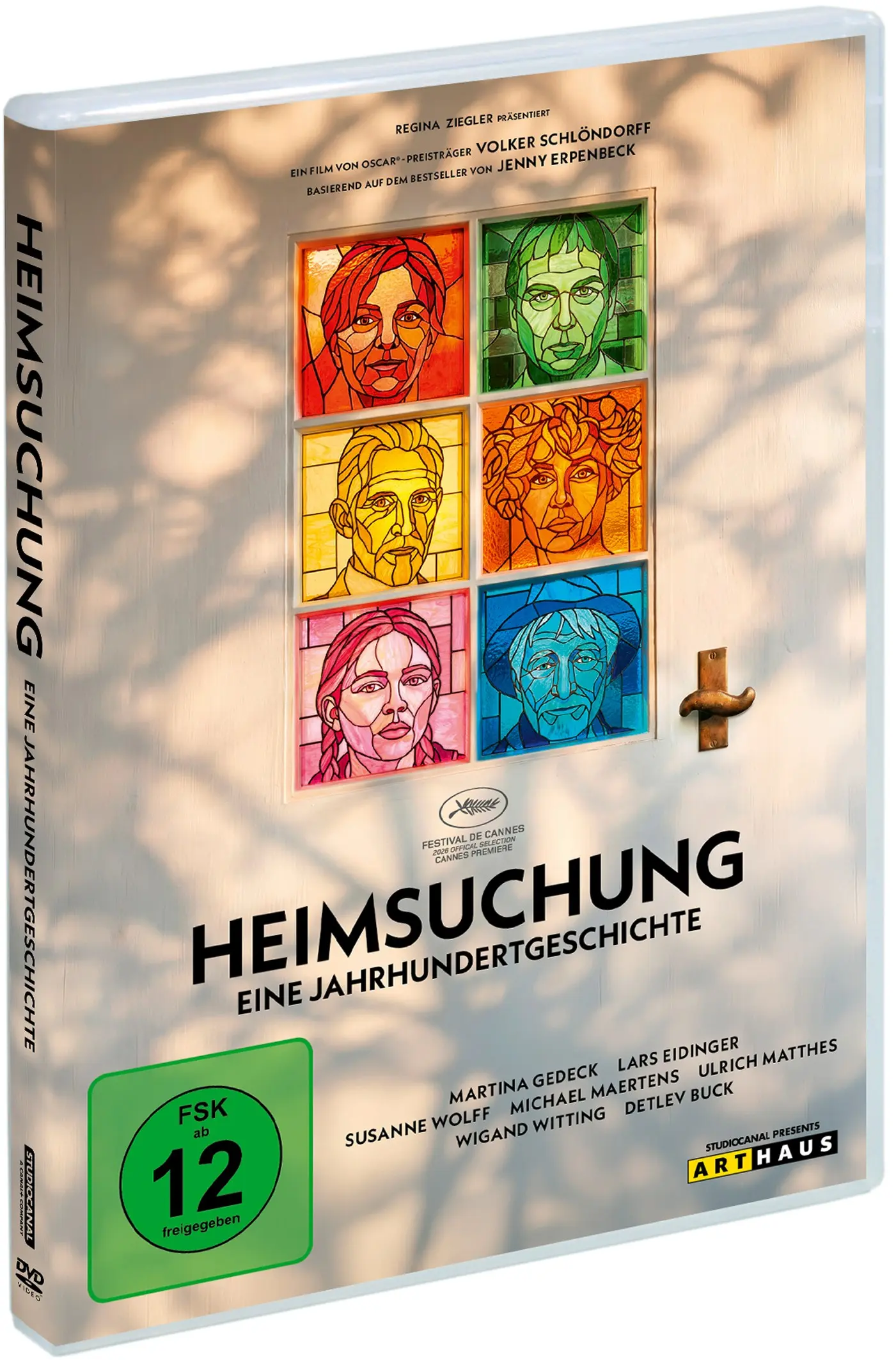 DVD-Film, Deutsches Drama, DVD-Hülle, Glasfenster-Motiv, FSK 12