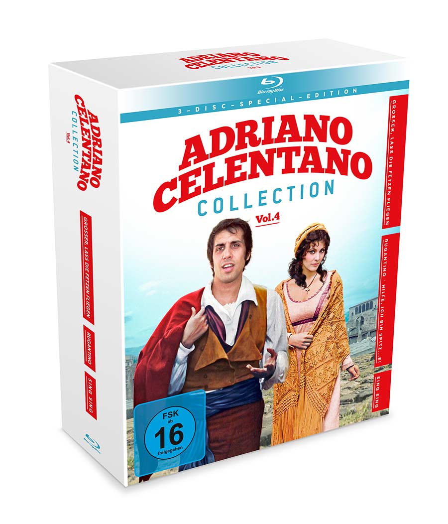 Adriano Celentano - Collection Vol. 4 (3 Blu-rays)