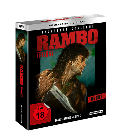 Rambo - Trilogy - Uncut (3 4K Ultra HD + 3 Blu-rays) Image 2