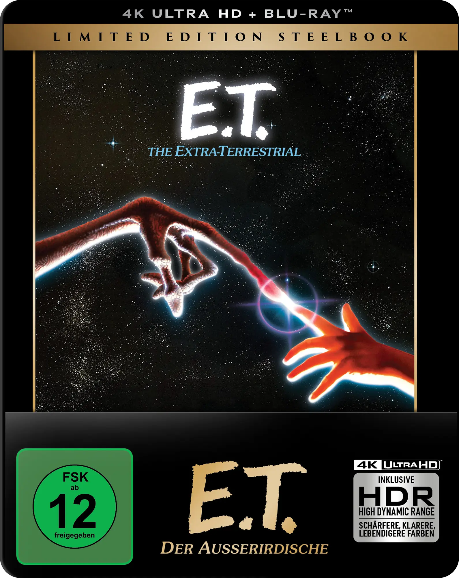E.T. - Der Außerirdische (Steelbook, 4K-UHD+Blu-ray)