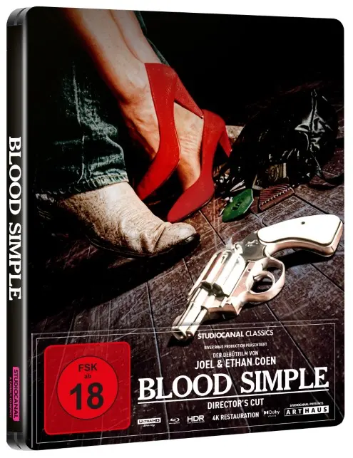 Blood Simple – Eine mörderische Nacht (Steelbook, 4K-UHD+Blu-ray)