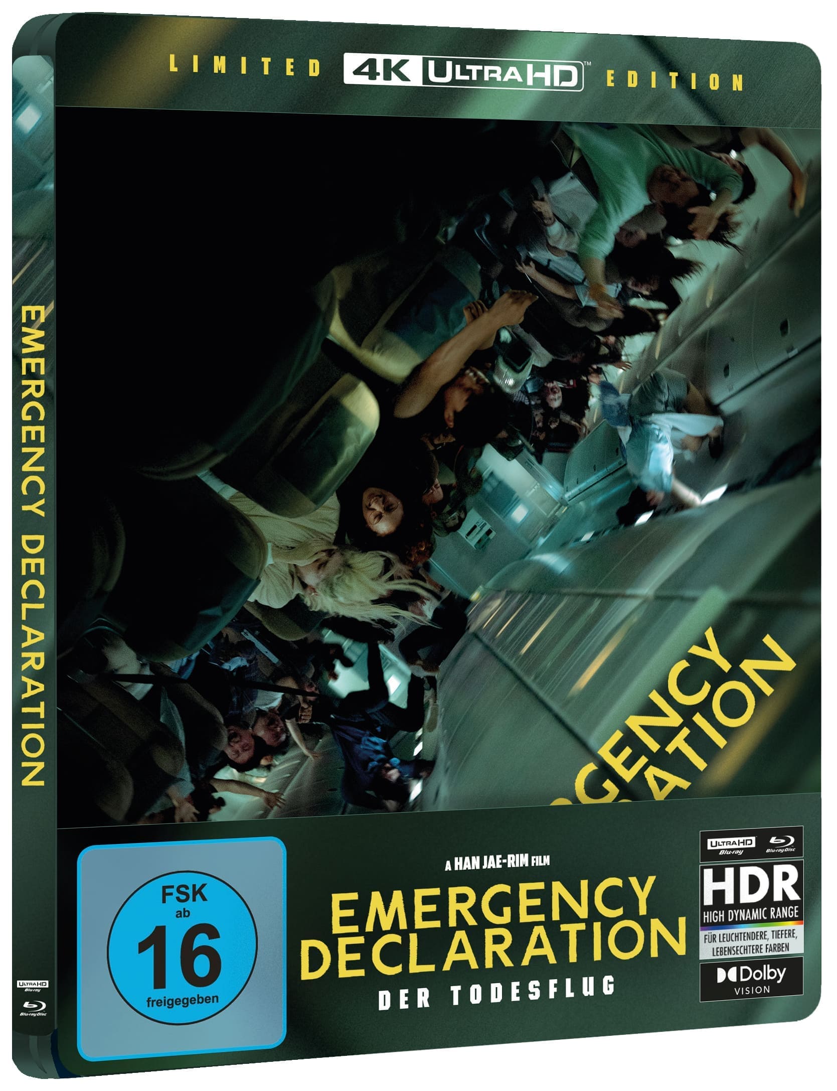 Emergency Declaration - Der Todesflug (Steelbook, 4K-UHD+Blu-ray) Emergency Declaration - Der Todesflug (Steelbook, 4K-UHD+Blu-ray)