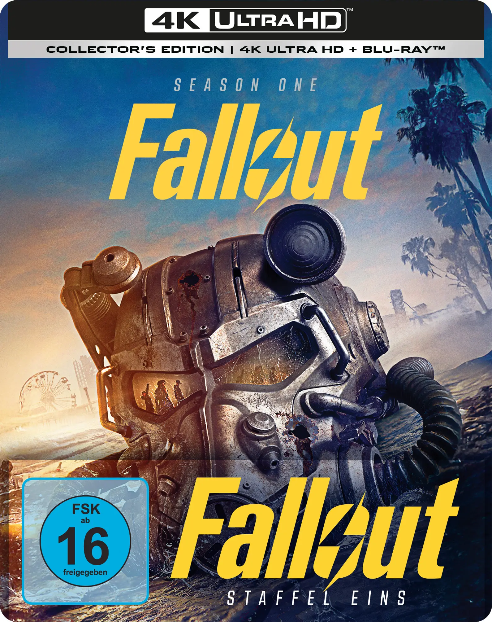 Fallout - Staffel 1 (Steelbook, 3 4K-UHDs+3 Blu-rays) Cover