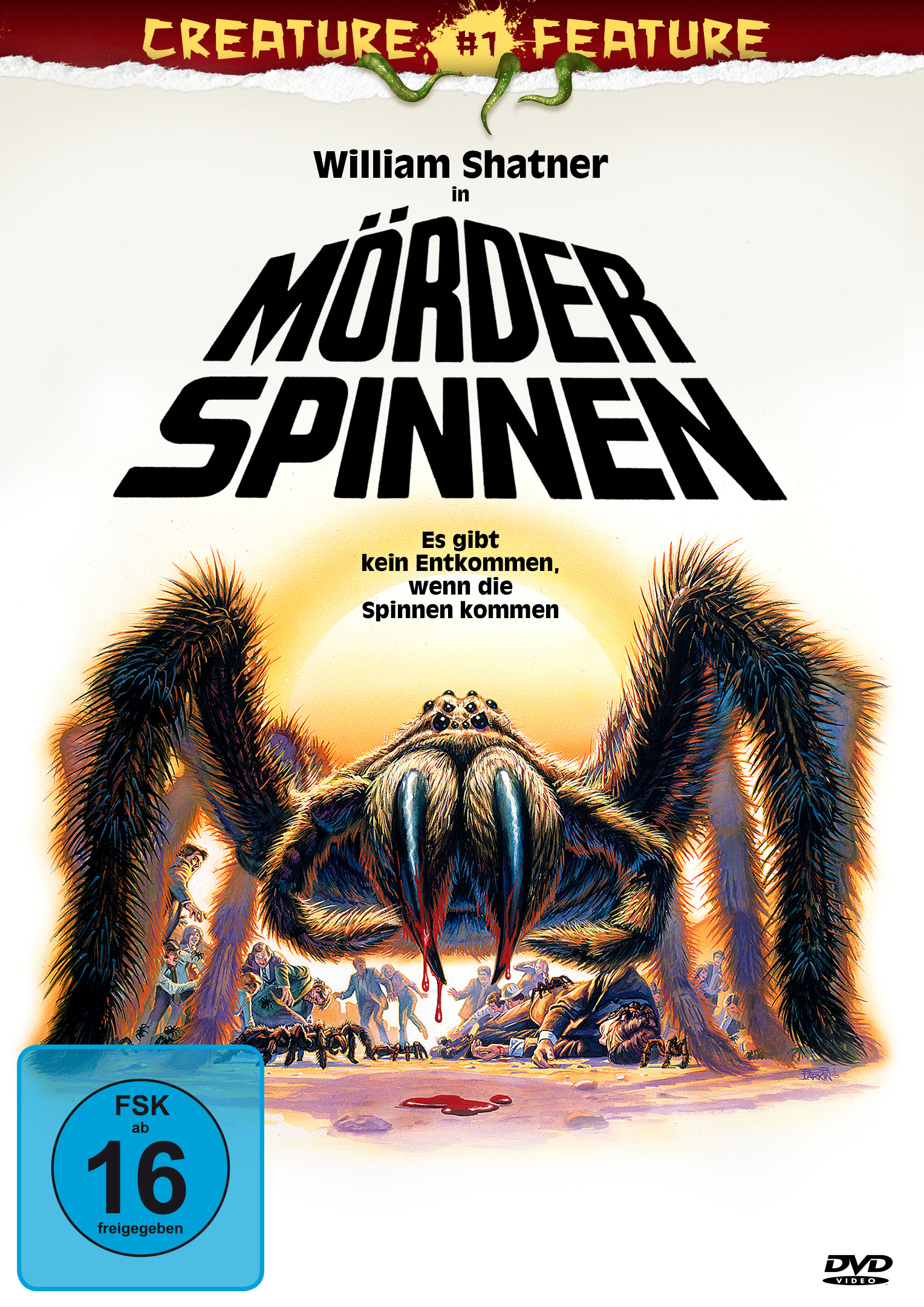 Mörderspinnen (DVD) (Neuauflage) Cover Mörderspinnen (DVD) (Neuauflage) Cover
