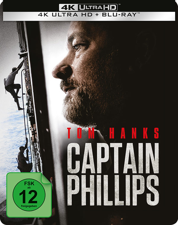 Captain Phillips (Steelbook, 4K-UHD+Blu-ray) Cover