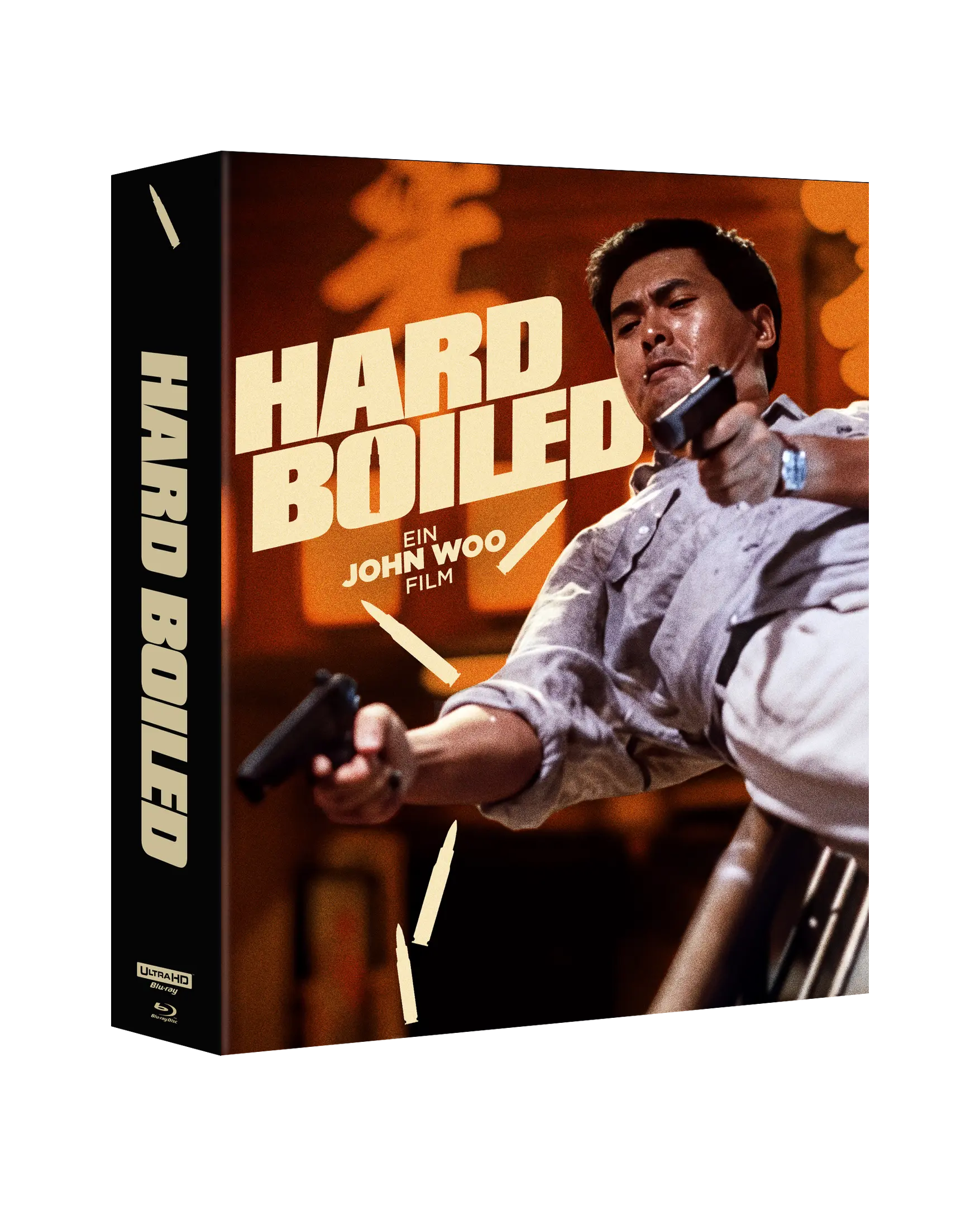 Hard-Boiled (Collector's Steelbook Edition, 4K-UHD+2 Blu-rays) (Shop)