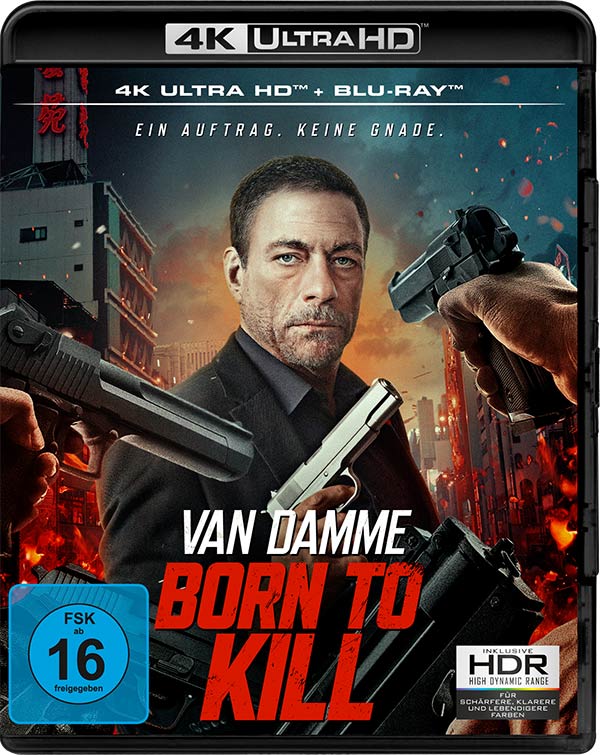 Van Damme: Born to Kill (4K-UHD+Blu-ray) Cover