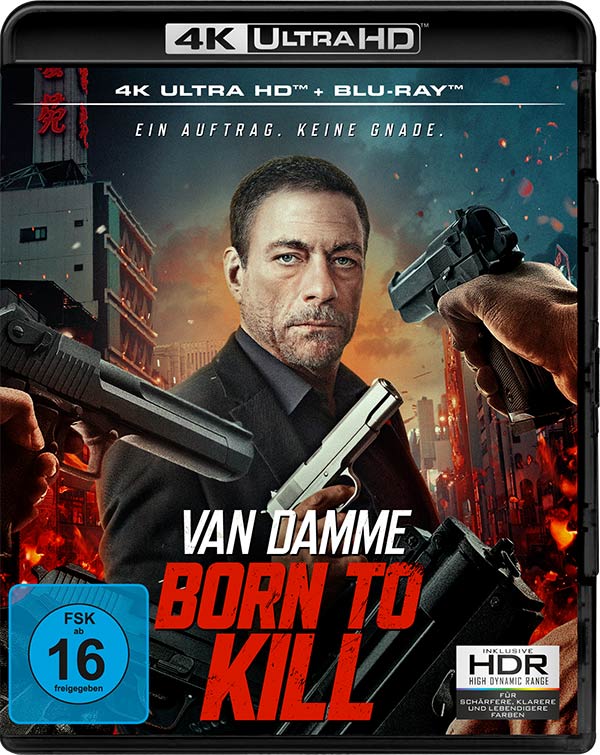 Van Damme: Born to Kill (4K-UHD+Blu-ray) Feuerwaffe, Waffe, Pistole, Handfeuerwaffe