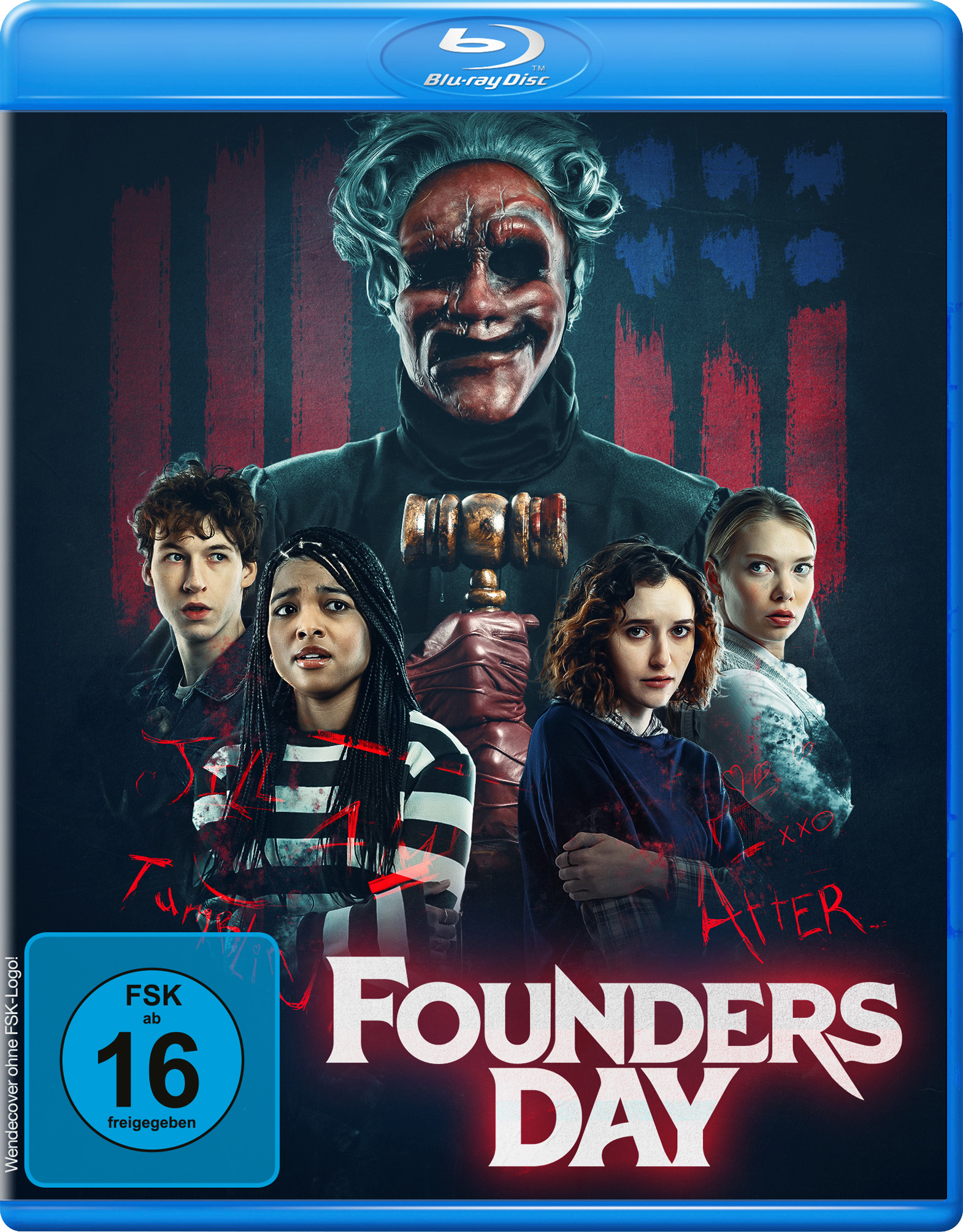 Founders Day (Blu-ray) Cover Werbung, Plakat, Erwachsener, Person, Frau