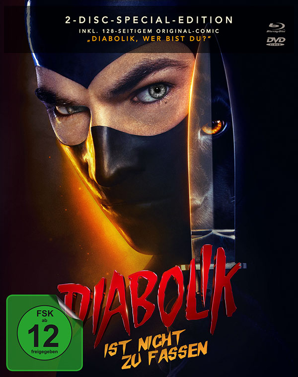 Diabolik ist nicht zu fassen (Special Edition mit Comic, Blu-ray+DVD) Cover