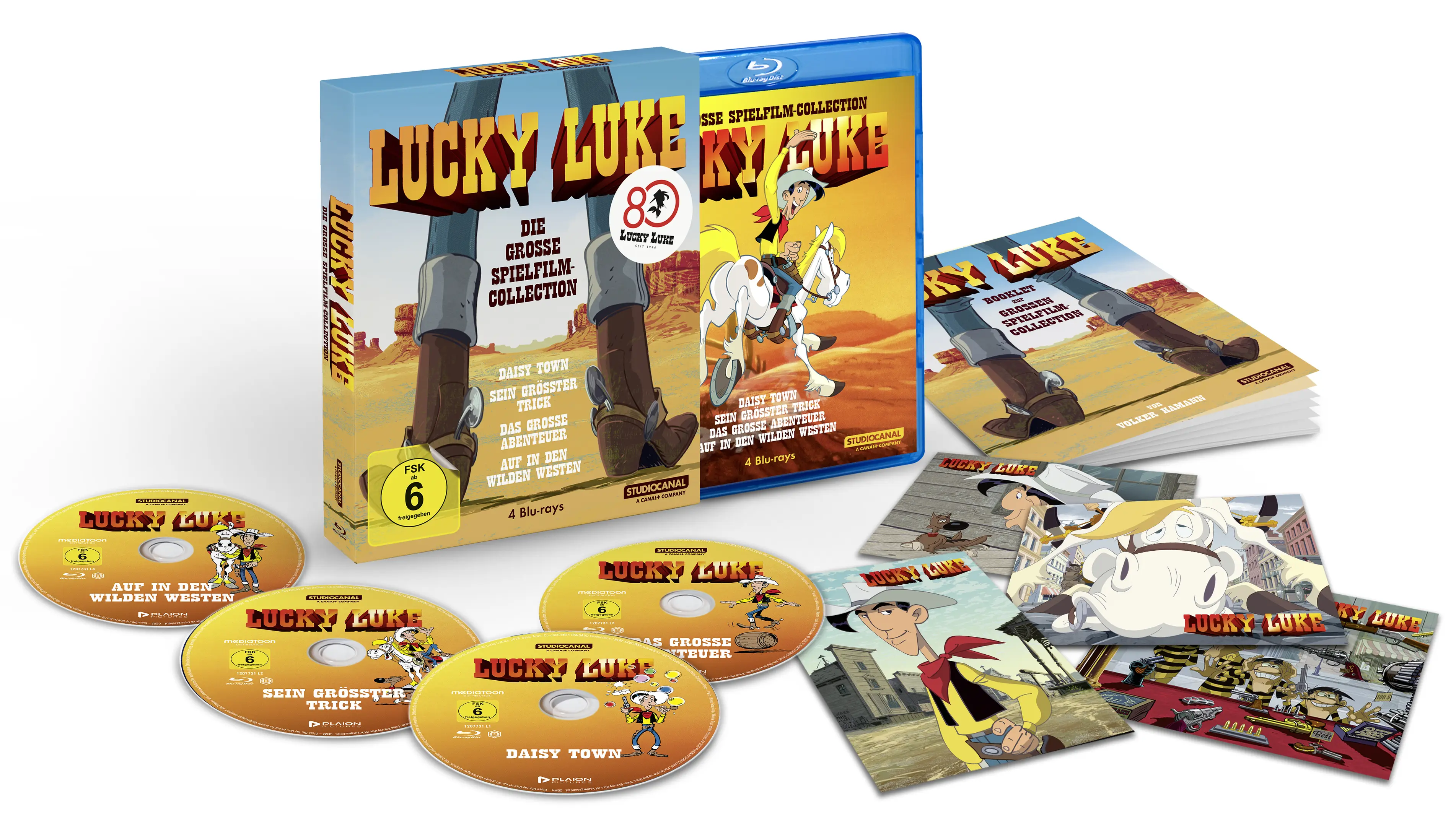 animiert, Western, Box-Set, Comics, Blu-ray