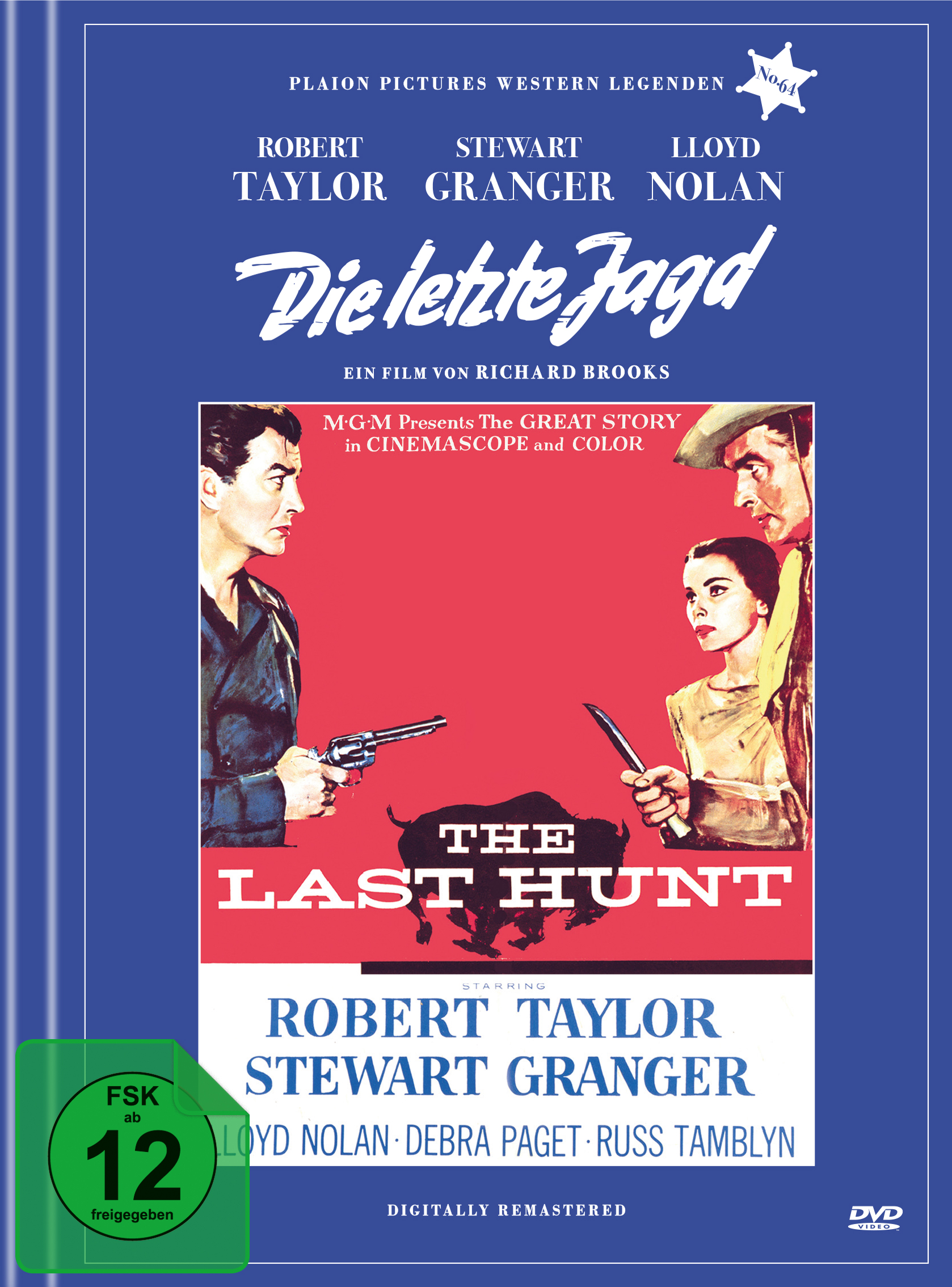 Die letzte Jagd (Edition Western-Legenden #64) (DVD) Cover Werbung, Plakat, Person, Gesicht, Kopf