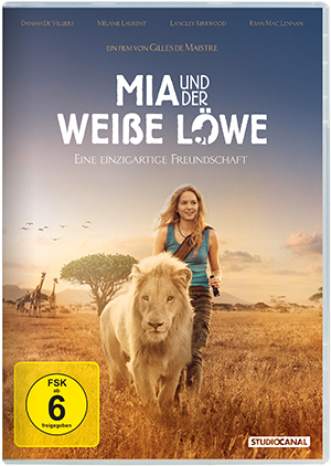 Mia und der weiße Löwe (DVD) Cover Mia und der weiße Löwe (DVD) Cover
