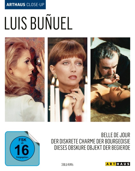 Luis Bunuel -Arthaus Close-Up (3 Blu-rays) Cover Luis Bunuel -Arthaus Close-Up (3 Blu-rays) Cover