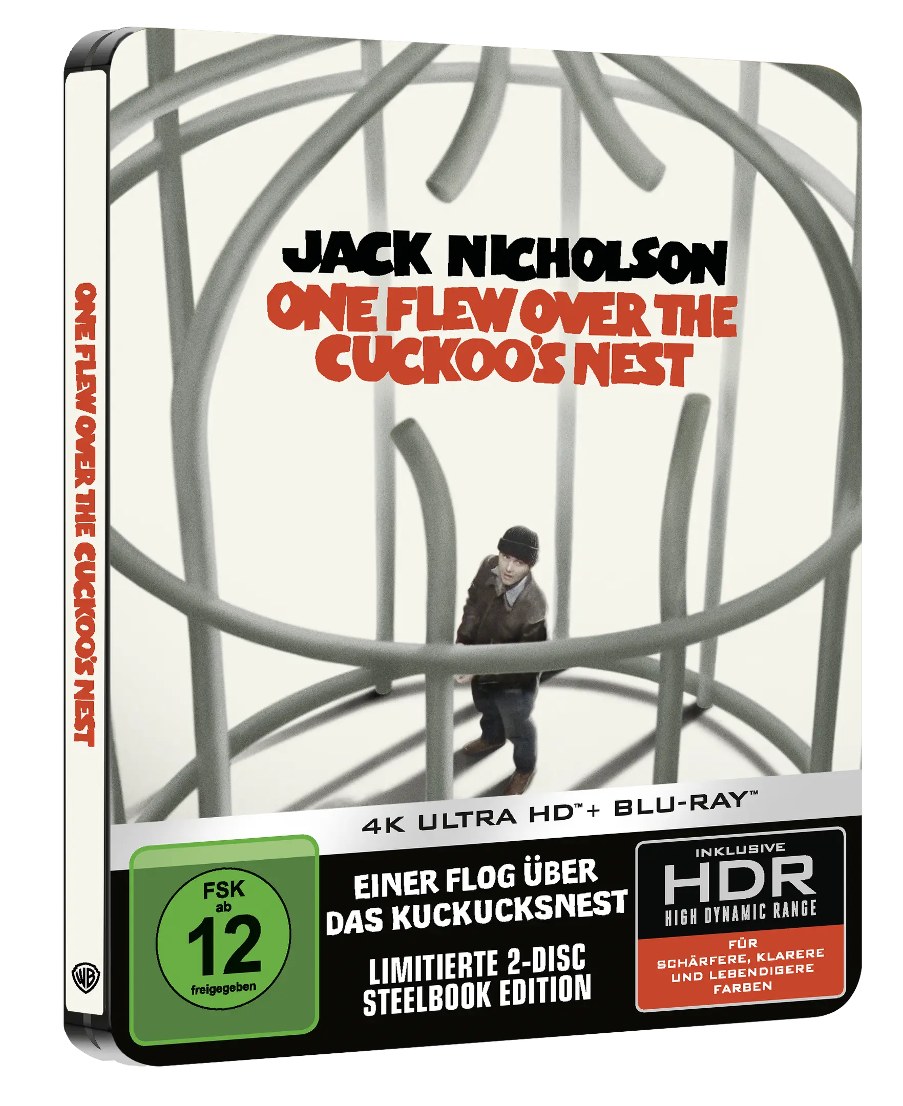 Einer flog über das Kuckucksnest (Limitiertes Steelbook, 4K-UHD+Blu-ray) Einer flog über das Kuckucksnest (Limitiertes Steelbook, 4K-UHD+Blu-ray)