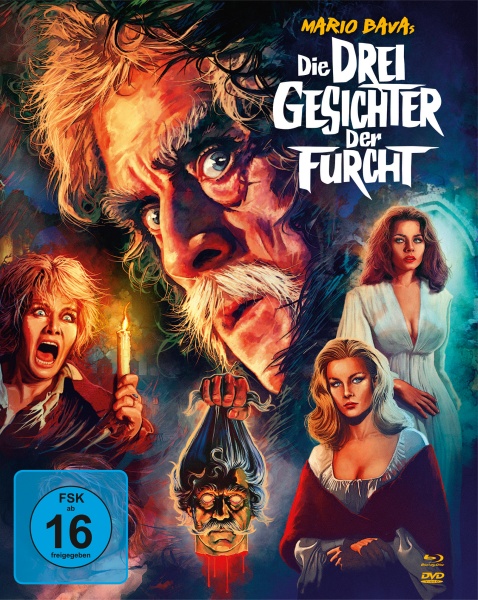 Die drei Gesichter der Furcht (Mediabook, Blu-ray + DVD) Cover Die drei Gesichter der Furcht (Mediabook, Blu-ray + DVD) Cover