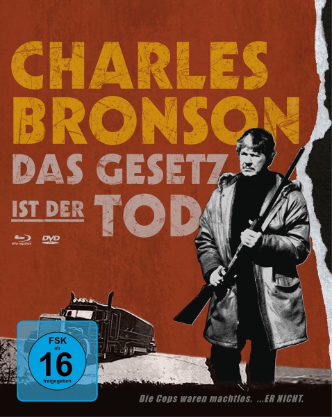 Das Gesetz ist der Tod (Mediabook B, Blu-ray + DVD) Cover Das Gesetz ist der Tod (Mediabook B, Blu-ray + DVD) Cover