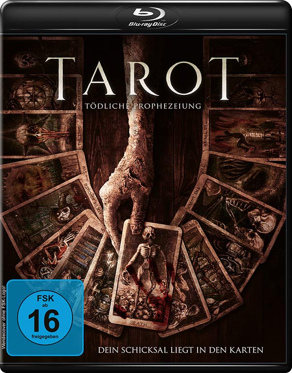Tarot - Tödliche Prophezeiung (Blu-ray) Cover Buch, Veröffentlichung, Person