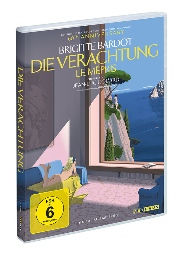 Die Verachtung - Le Mépris - 60th Anniversary Edition - Digital Remastered (DVD) Image 2