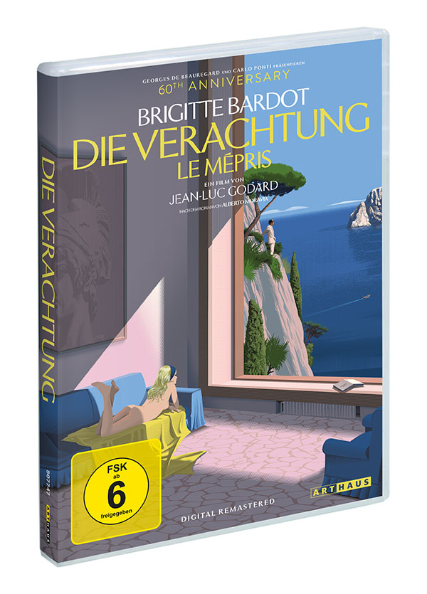 Die Verachtung - Le Mépris - 60th Anniversary Edition - Digital Remastered (DVD) Die Verachtung - Le Mépris - 60th Anniversary Edition - Digital Remastered (DVD)