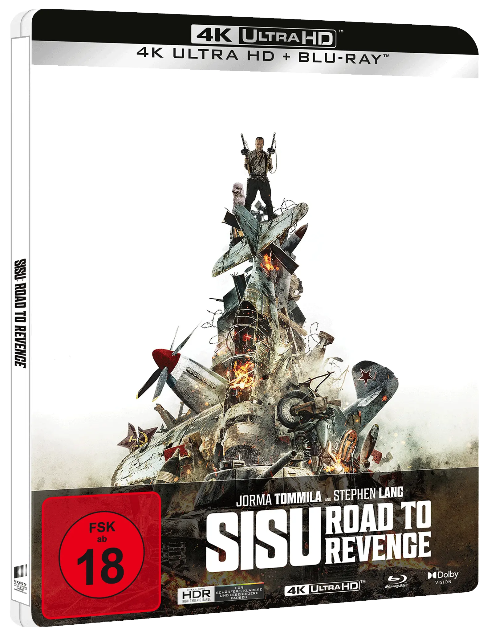 Sisu: Road to Revenge (Limitiertes Steelbook, 4K-UHD+Blu-ray)