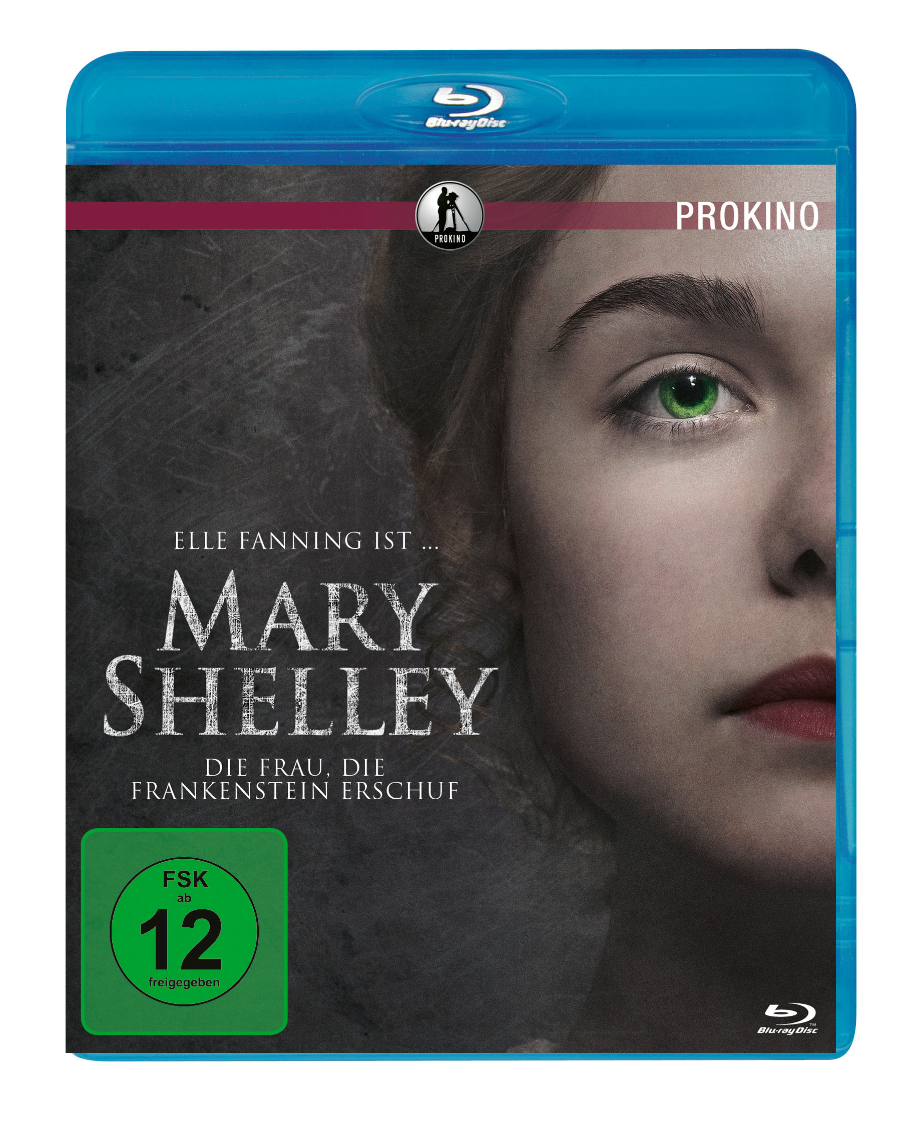 Mary Shelley - Die Frau, die Frankenstein erschuf (Blu-ray) Buch, Veröffentlichung, Gesicht, Kopf, Person