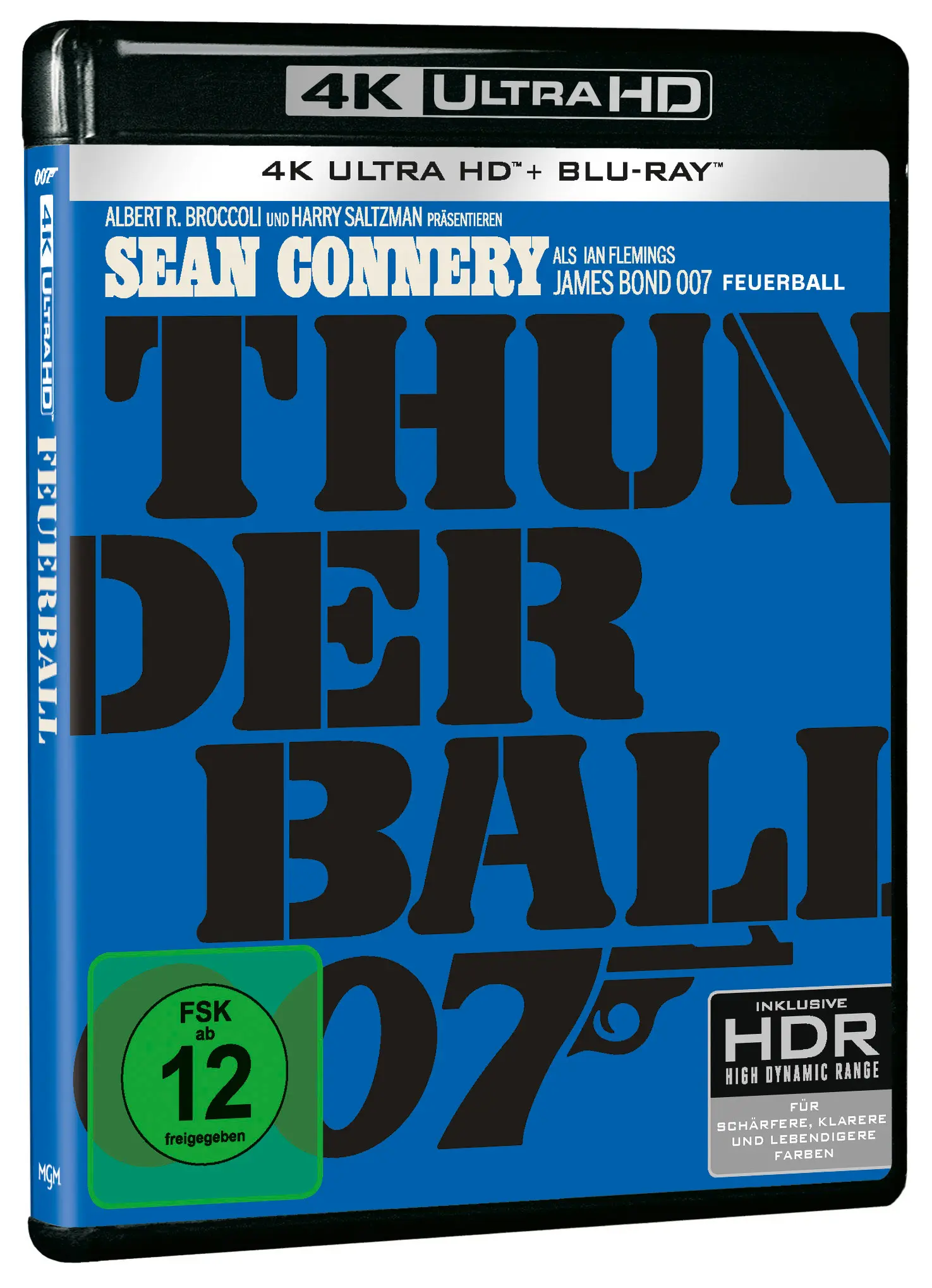 James Bond - Feuerball (4K-UHD + Blu-ray)